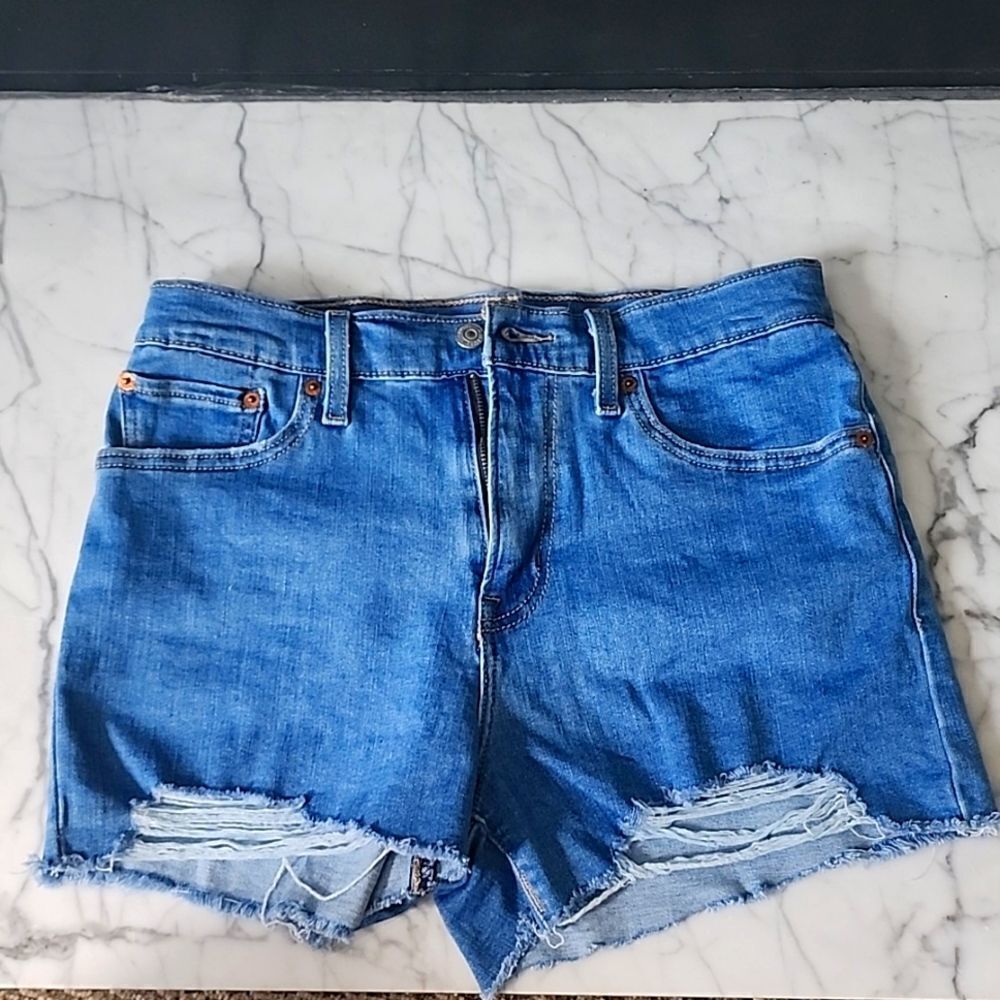 Levi's high rise shorts size 29 - Picture 1 of 4